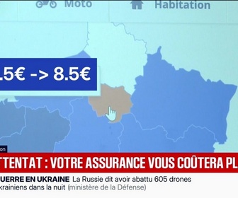 Replay BFM Première - BFM éco : Taxe attentat, votre assurance vous coûtera plus cher - 06/08