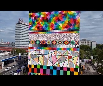Replay Vienne dévoile une fresque géante pour l'Eurovision