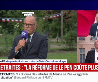 Replay BFM Grand Soir - Retraites : la réforme de Le Pen coûte plus cher - 30/08