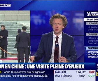 Replay Le 19h Eco - Macron en Chine : une visite sous haute tension diplomatique