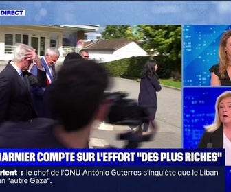 Replay Week-end direct - Barnier compte sur l'effort des plus riches - 22/09