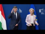 Replay La Hongrie débloque 16,4 milliards d'euros de fonds européens après un accord avec Bruxelles
