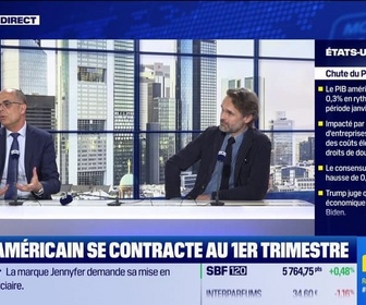 Replay BFM Bourse - Le Club : Le PIB américain se contracte au 1er trimestre - 30/04