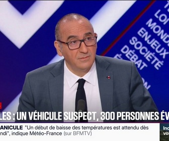 Replay BFM Politique - Un véhicule suspect a été identifié à proximité de la synagogue, confirme Laurent Nunez après l'évacuation de 300 personnes à Sarcelles