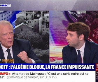 Replay C'est pas tous les jours dimanche - Expulsion des Algériens sous OQTF: Nous ne pouvons pas ne pas trouver un terrain d'entente avec l'Algérie pour régler ce problème, réagit Dominique de Villepin