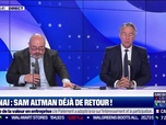 Replay Les experts du soir - OpenAI : Sam Altman déjà de retour ! - 22/11