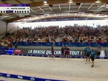 Replay Pétanque - la 1/2 finale dames des chpts de France triplettes