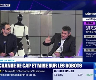 Replay Tech & Co, la quotidienne - Tesla change de cap et mise sur les robots – 29/01