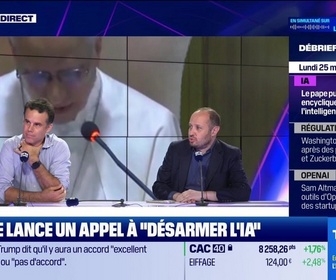 Replay Tech & Co, la quotidienne - Le Pape lance un appel à desarmer l'IA - 25/05