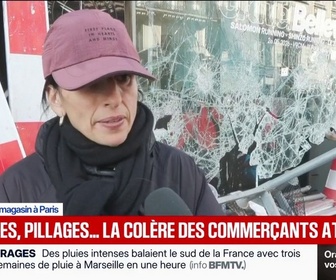 Replay BFM Première - J'ai tout perdu: à deux mois de Noël, les commerçants sidérés et en colère après les pillages en marge des manifestations du 17 octobre
