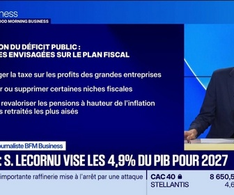 Replay Good Morning Business - Déficit : Lecornu vise les 4,9% du PIB pour 2027