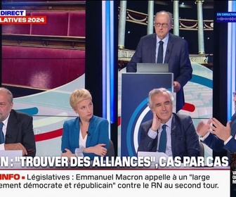 Replay Les émissions spéciales - Élections législatives premier tour: Attal, ‘Pas une voix ne doit aller au Rassemblement national' , revoir notre soirée spéciale