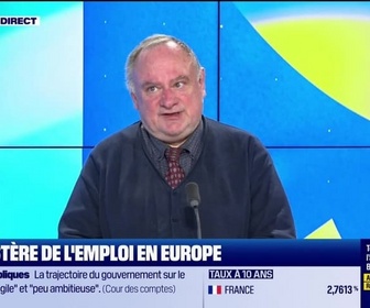 Replay Le débat - Nicolas Doze face à Jean-Marc Daniel : Le mystère de l'emploi en Europe - 12/03
