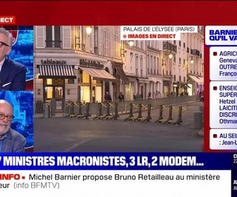 Replay L'intégrale de Liberté Egalité Brunet ! du jeudi 19 septembre 2024 : BFMTV révèle les ministres voulus par Michel Barnier