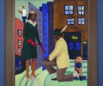 Replay Street Life, Harlem - William H. Johnson - La vie des Noirs compte - A Musée Vous, A Musée Moi