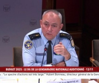 Replay 100% Sénat - Budget 2025 : audition du directeur général de la gendarmerie nationale