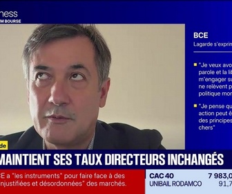 Replay BFM Bourse - L'éco du monde : Christine Lagarde officialise son départ début février - 29/10