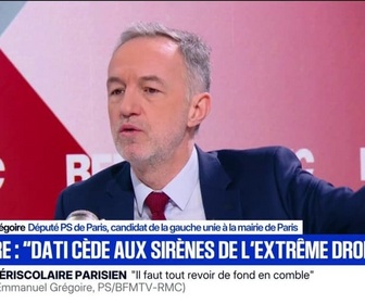 Replay Face à Face - Municipales à Paris: Quand je serai maire, il n'y aura plus de tentes dans l'espace public, assure Emmanuel Grégoire, candidat de la gauche unie