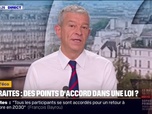 Replay Doze d'éco - ÉDITO - Retraite: des points d'accord pour une nouvelle réforme ?