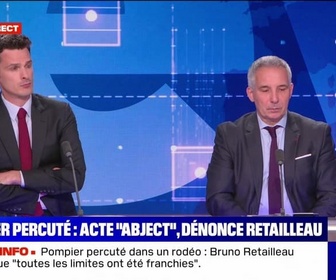 Replay News Box - Pompier percuté dans un rodéo : Retailleau réagit - 10/05