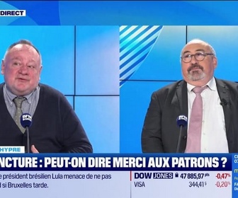 Replay Face à Lechypre - Emmanuel Lechypre face à Jean-Marc Daniel : Conjoncture, peut-on dire merci aux patrons ? - 18/12