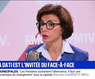 Replay Face à Face - Rachida Dati accuse Emmanuel Grégoire de racisme social
