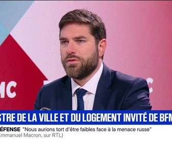 Replay Face à Face - Taxe foncière: Moi j'ai été surpris, confie Vincent Jeanbrun au sujet de l'augmentation de la facture pour 7,4 millions de foyers