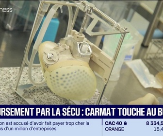 Replay Good Morning Business - Remboursement par la sécu : Carmat touche au but