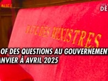 Replay Les grands débats - Questions au Gouvernement (Janvier - Avril 2025)