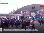 Replay Les émissions spéciales - Édition spéciale - Le retour des champions : Les fans et un immense show attendent le PSG au Parc - 31/05