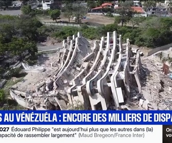 Replay BFM Première - Le bilan du double séisme au Venezuela monte à 1.450 morts