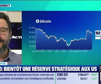 Replay Tout pour investir - L'édito crypto : Crypto, bientôt une réserve stratégique aux US - 03/03