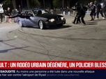 Replay BFM Première - Dans l'Hérault, un policier légèrement blessé lors d'un rodéo urbain géant