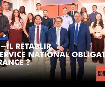 Replay Controverse - Faut-il rétablir un service national obligatoire en France ?