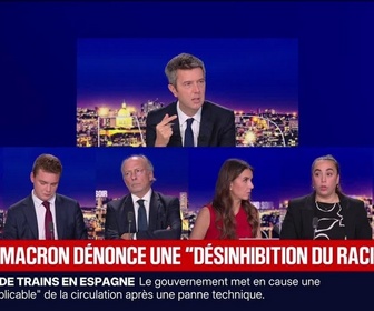 Replay BFM Grand Soir - LFI, RN : Macron dénonce une désinhibition du racisme - 28/10