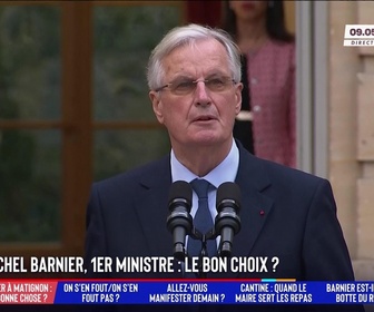 Replay Les Grandes Gueules - Michel Barnier Premier ministre : Le bon choix ?