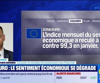 Replay BFM Bourse - L'éco du monde : Pluie d'indicateurs en Zone euro - 26/02