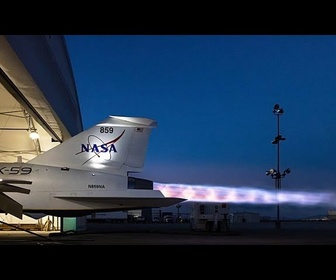 Replay L'avion supersonique de la NASA effectue son premier vol d'essai