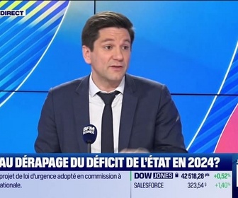 Replay Good Morning Business - Les off de Legendre : Nouveau dérapage du déficit de l'État en 2024 ? - 15/01