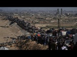 Replay Gaza : 350 000 Palestiniens fuient la ville au premier jour de l'offensive israélienne