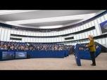 Replay Ursula von der Leyen tend la main vers le centre et la gauche dans son discours sur l'état de l'UE