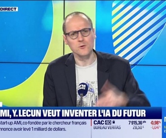 Replay Good Morning Business - Culture IA : Avec AMI, Y. Lecun veut inventer l'IA du futur, par Anthony Morel - 10/03