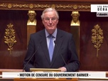 Replay Les grands débats - Motion de censure du gouvernement Barnier