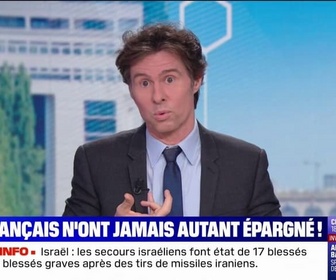 Replay Doze d'éco - Les Français n'ont jamais autant épargné: 18,8% du revenu mensuel est épargné, un record depuis 1979