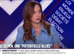 Replay BFM Politique - Marine Le Pen est une potentielle alliée mais qui refuse de l'être et qui se place comme une adversaire, selon Sarah Knafo, eurodéputée Reconquête