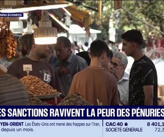 Replay Good Morning Business - Iran : les sanctions ravivent la peur des pénuries