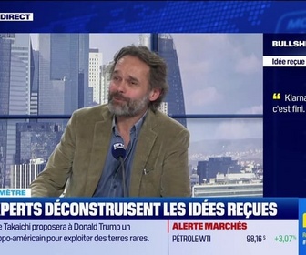 Replay BFM Bourse - Bullshitomètre : Klarna en bourse, c'est fini - FAUX répond Charles Monot - 18/03