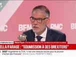 Replay Face à Face - Protocole d'accord entre Jordan Bardella et Nigel Farage: Olivier Faure, Premier secrétaire du PS, y voit une idée saugrenue et l'aveu d'une forme de soumission