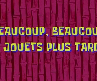 Replay Bob l'éponge - Le grand méchant boule de gras