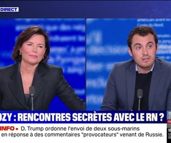 Replay BFM Story - Story 7 : Sarkozy, rencontres secrètes avec le RN ? - 01/08